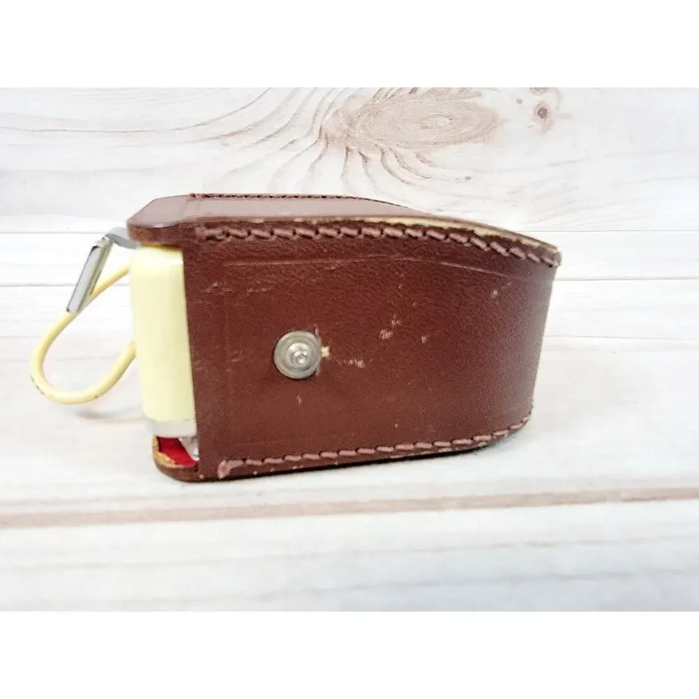Vintage 60s Ferrania Flash in Original Case Made in Italy
